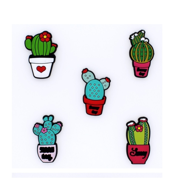 100pcs cartoon lovely cartton flower PVC Shoe Charms Shoes Accessories Fit Bands Bracelets croc jibz Kids decoration