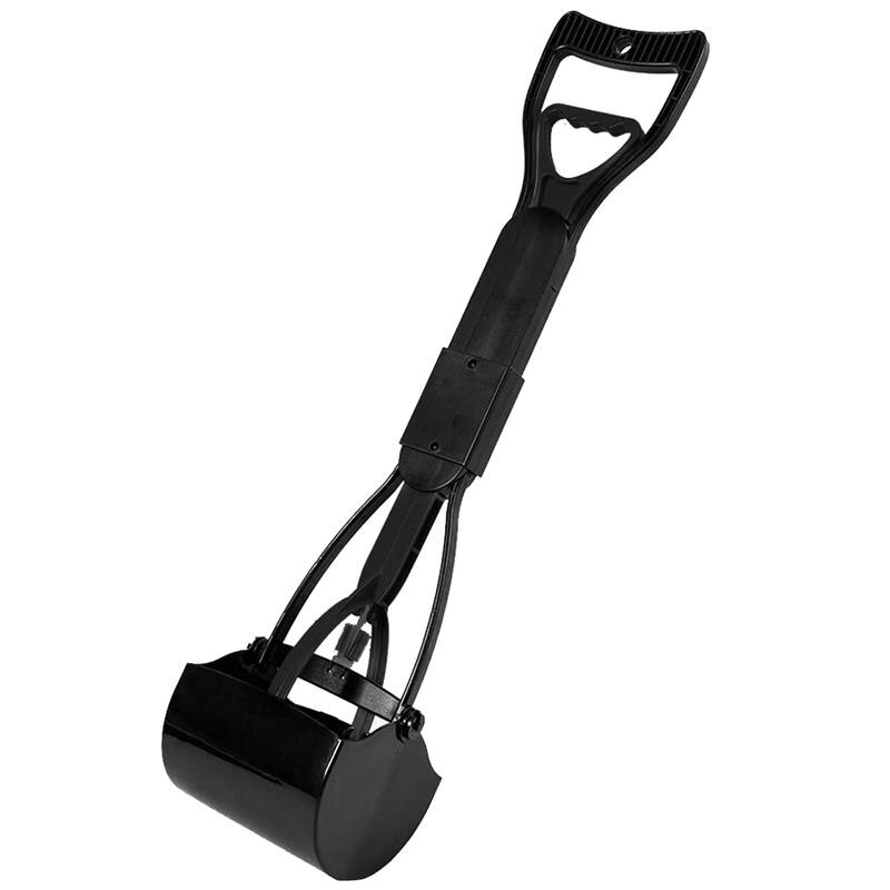 WLQiu 28 Poeper Scooper en 96,5 cm Heavy Duty RVS hark & tray set, 3