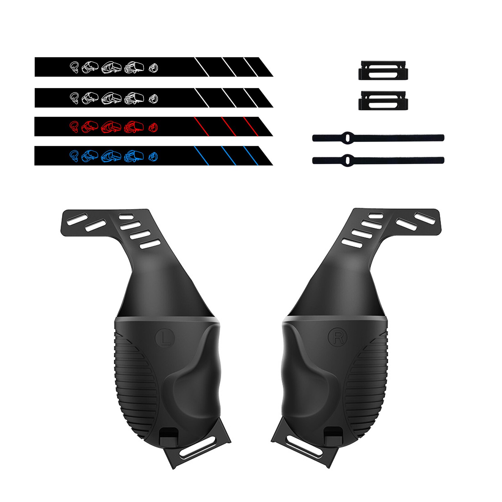 VR Accessories Protective Cover For Oculus Quest 2 VR Touch Controller With Spring Buckle Strip Elastic Band For Oculus Quest 2: Default Title