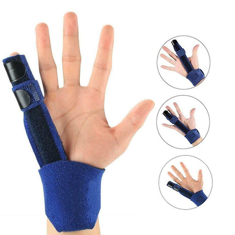 Verstelbare Vinger Spalk Gewrichten Fracturen Stabilizer Trigger Vinger Hand Ondersteuning Recovery Brace Bescherming Fix Letsel Aid Tool
