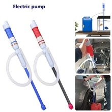 Liquid Transfer Pump Water Pump Portable Transfer Liquids Powered Battery Operated Outdoor Car Fuel Gas Transfer Suction Pumps