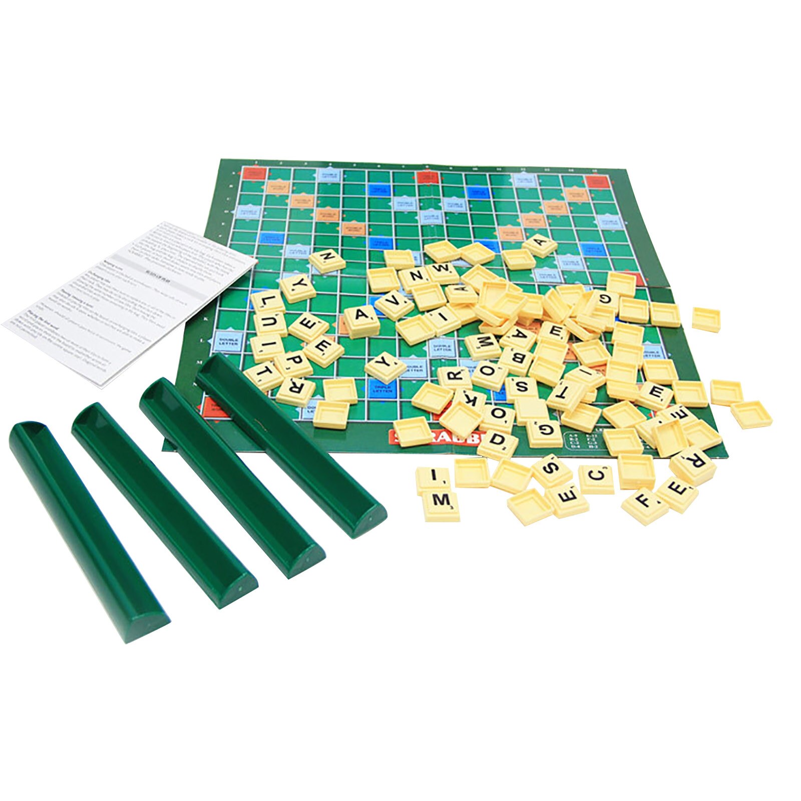 Engels Alfabet Blok Woord Game Leisure Entertainment Ouder-kind Interactief Bordspel Speelgoed Card Board Type