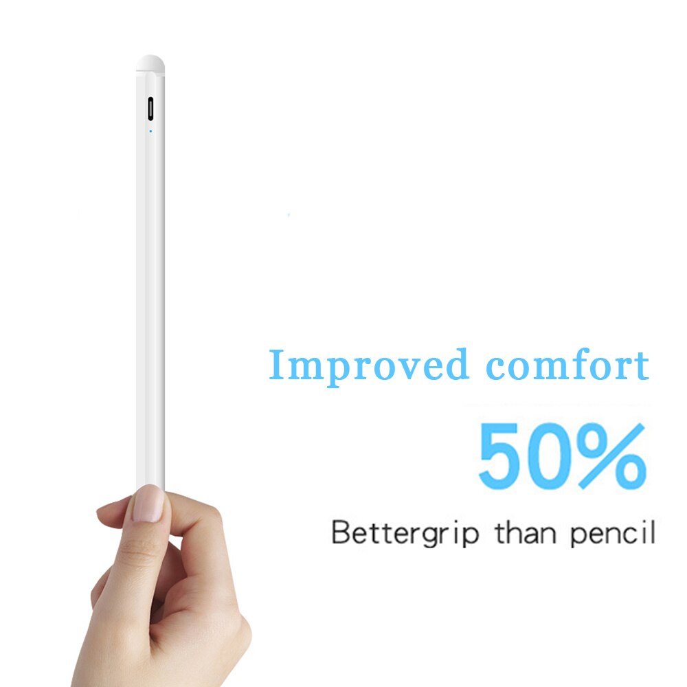 Magnetisk kapacitiv pen tilt trykfølsomhed stylus pen til ipad/ipad pro/ipad air ipad håndflade afvisning stylus pen
