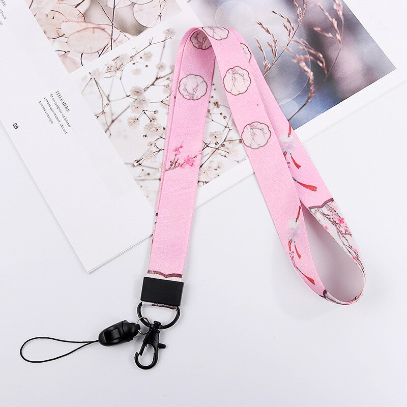 Shellnail-cordón de estilo étnico para teléfono móvil, correas universales para colgar en el cuello, cuerda larga, adorno, cuerdas: Pink