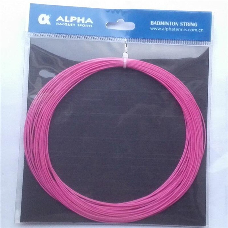 Alpha 2PC Badminton Racket Durable High Pound 12m 0.68mm Machine Stringing Tools Practice Net For Badminton