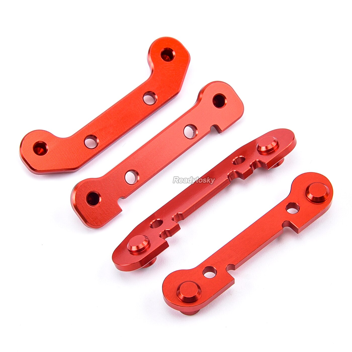 Upgrade Metal Reinforced Swing Arm RC Car Model Replace Set for 1/14 1:14 Wltoys 144001 / 1/12 Wltoys RC Car Accessories Parts: Red