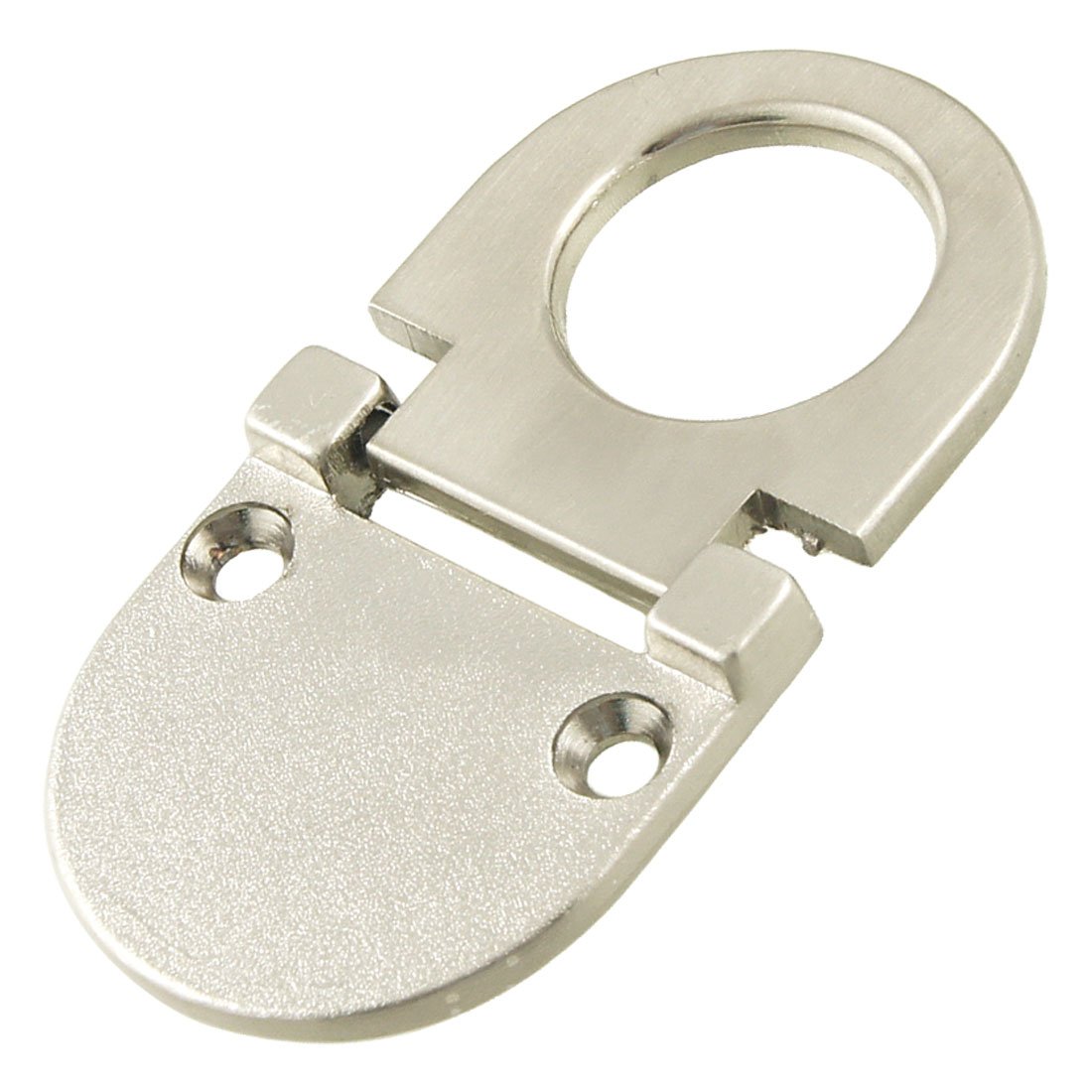 Cupboard Drawer Metal Flush Mount Pull Ring Handle Silver Tone SODIAL