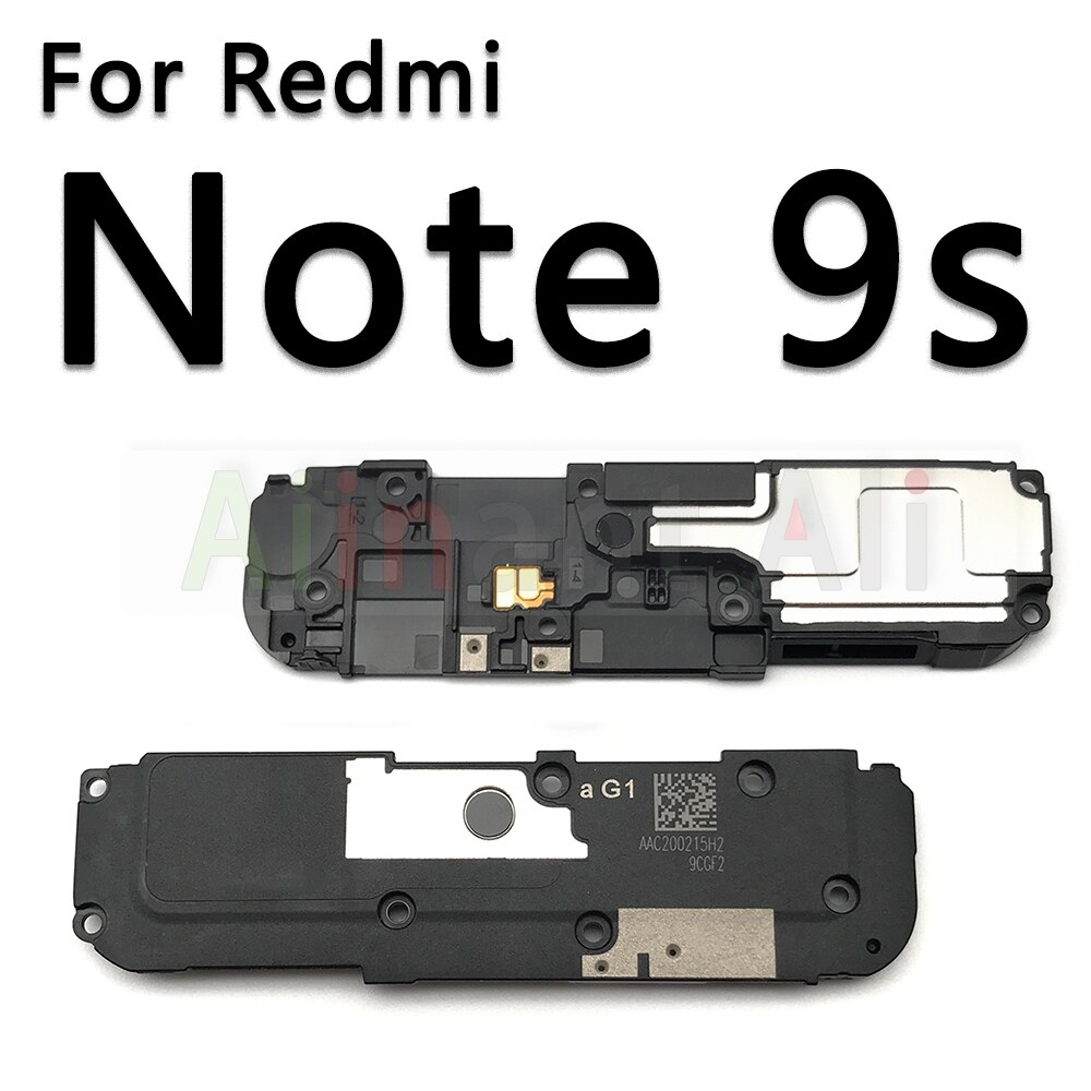 Zumbador de sonido inferior Original para altavoz Xiaomi Redmi Note 7 8 9 7A 8A 9A 8T 9S Pro Plus, Cable flexible de altavoz: For Redmi Note 9s