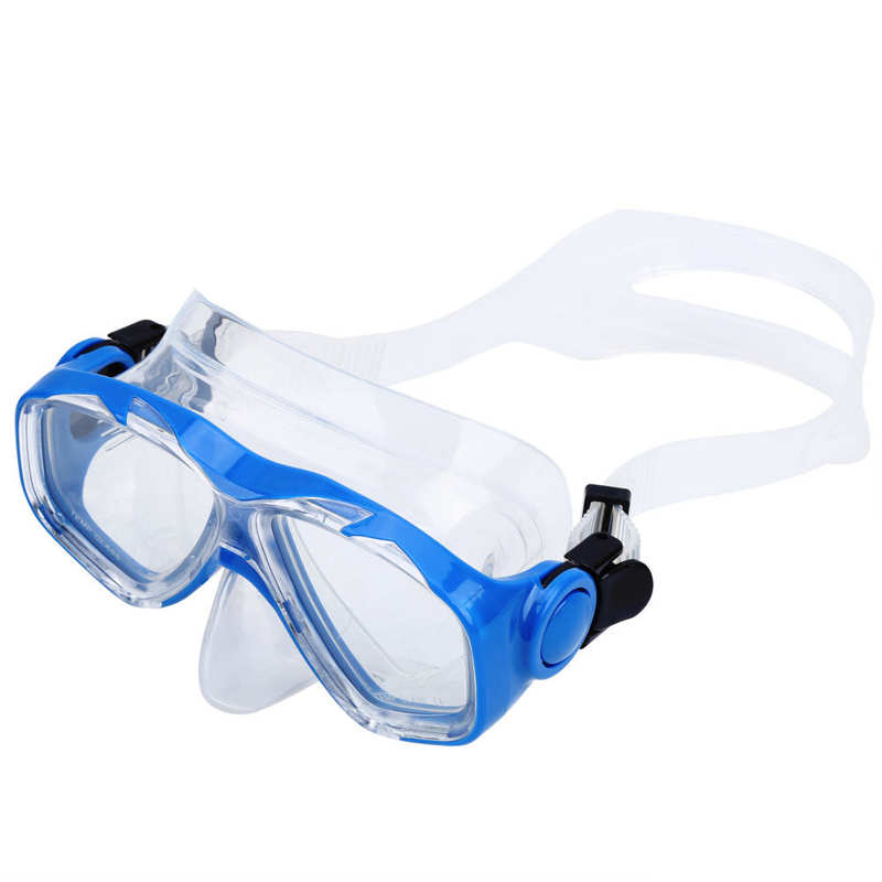 Duiken Bril Siliconen Explosieveilige Gehard Glas Onderwater Bril Verstelbare Swim Snorkelen Bril Gratis Duiken Masker