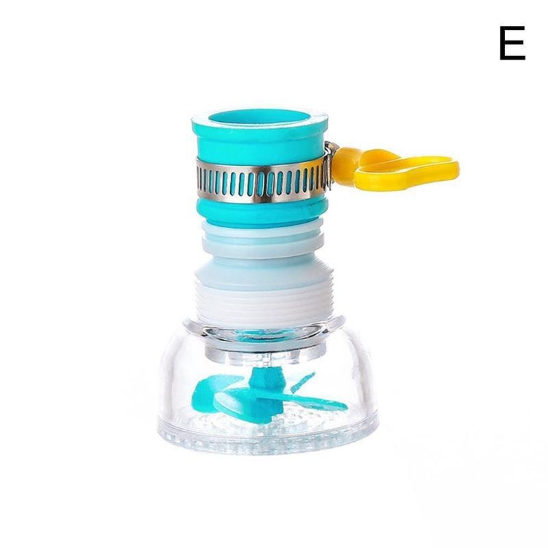 Faucet Booster Filter 360 Degree Adjustable Kitchen Faucet Booster Filter Tap Extender Splash-proof Water Filter Kitchen Tools: 5