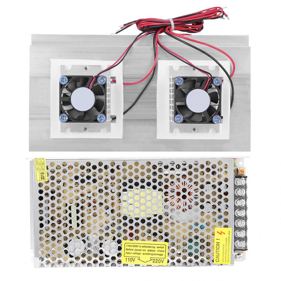 120W Dual-core Semiconductor Kälte Peltier Kühler Luftkühlung Kühler DIY Mini Kühlschrank Kühlsystem kühlung ausrüstung