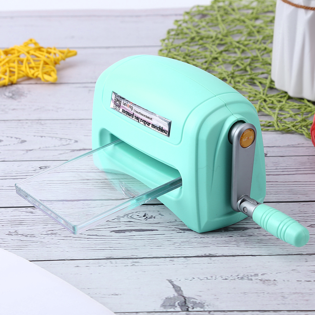 Máquina de grabado para manualidades, herramienta práctica de corte portátil con placa de respaldo de plástico para tarjeta de álbum de recortes