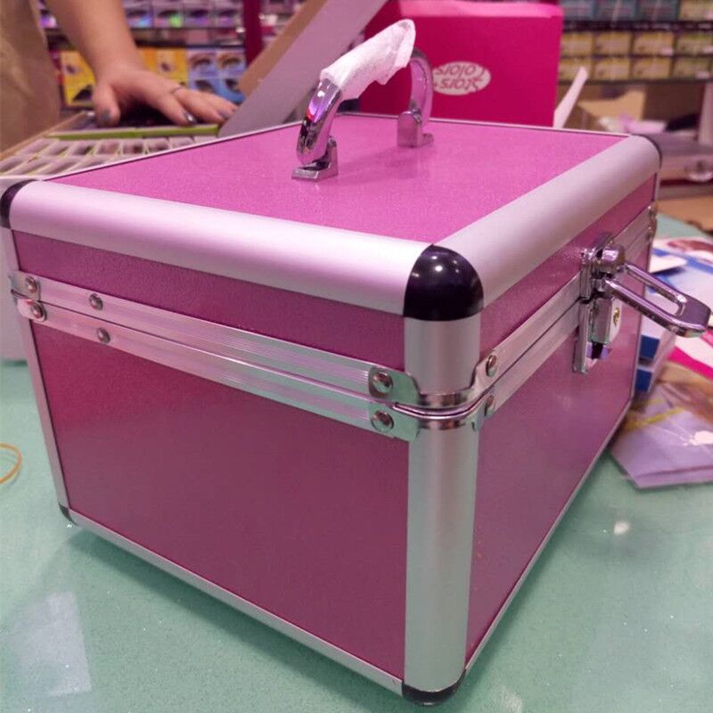 Wimpern verlängerung lagerung caseCilia machen-hoch fallen Frauen Kosmetik Tasche Wimpern fallen Damen tasche kosmetische Kasten schönheit machen-hoch-Werkzeug: Rosa