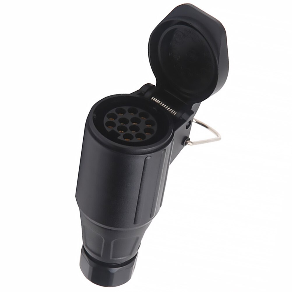 1 stk trailer stik 13 huls stik netledning stik stik adapter til trailer  a30