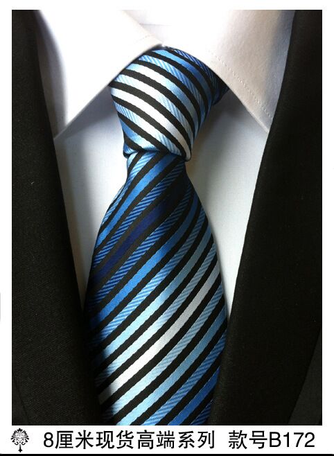 100% silk plaid ties for men shirt wedding cravate pour homme jacquard woven necktie Party gravata Business Formal tie