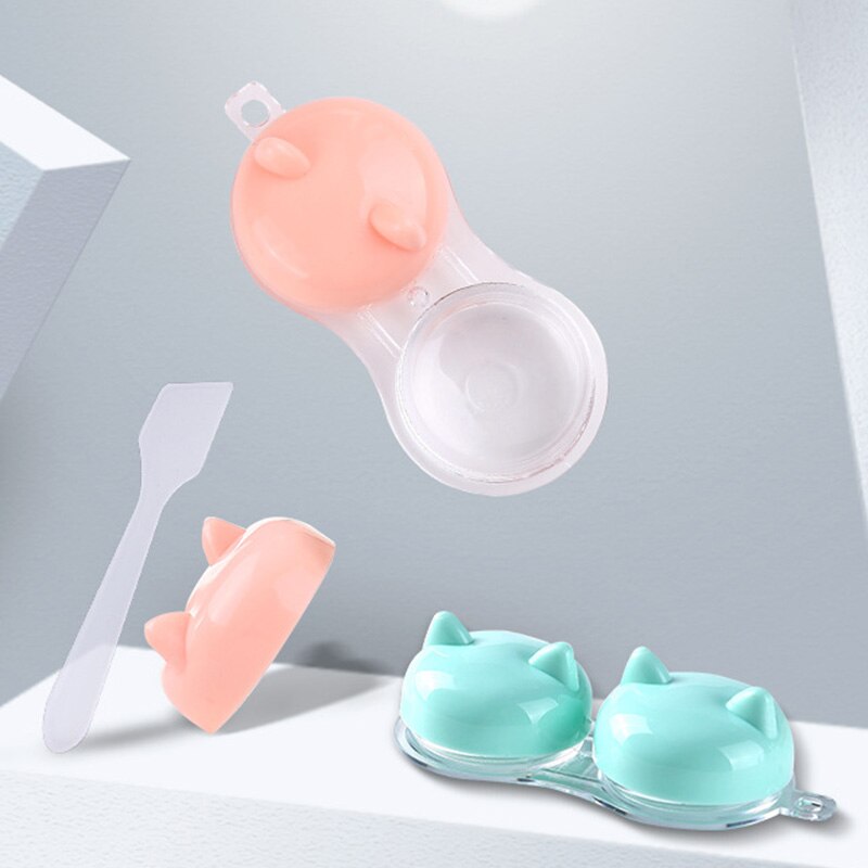 1PC Contact Lenses Box Contact Lens Case Travel Kit Easy Carry Contact Lenses Holder Container Glasses Cosmetic Accessaries
