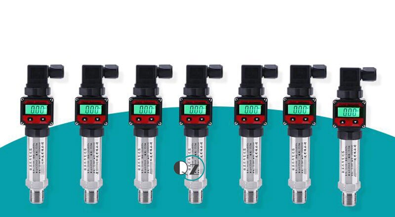 LCD Digital display pressure sensor Oil Gas Diffusion Silicon Digital Pressure Transmitter sensors Hydraulic 4-20MA M20X1.5 G1/2