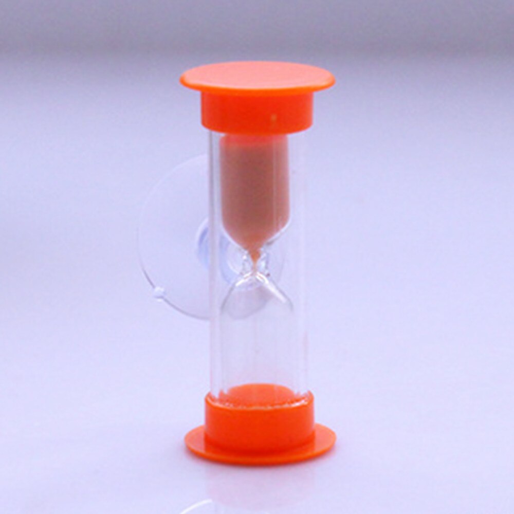 Douche Timer Speelgoed Met Sucker Praktische Zand Klok Baden Tool Gadget Handig Zandloper Abs Badkamer Accessoires Thuis: Orange / 3min