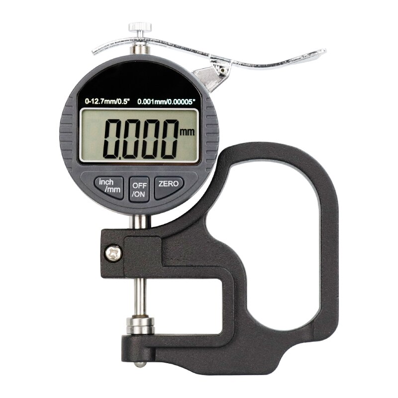 Micrometer Thickness Meter 0-12.7 0-25.4 Precision0.01/0.001 For Paper Thickness Gauge Meter Digital Micrometer Thickness Tester