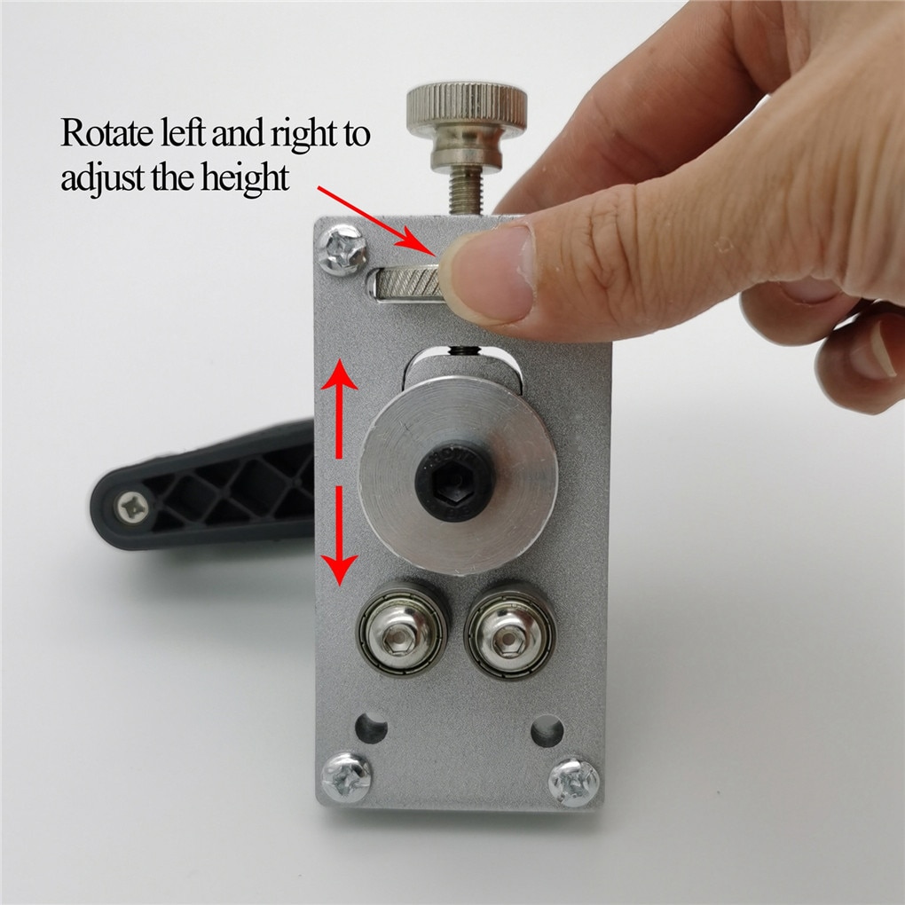 Doblador/desdoblador de alambre de traste, doblar y enderezar el cable libre, herramienta Luthier de radio ajustable para guitarra y bajo