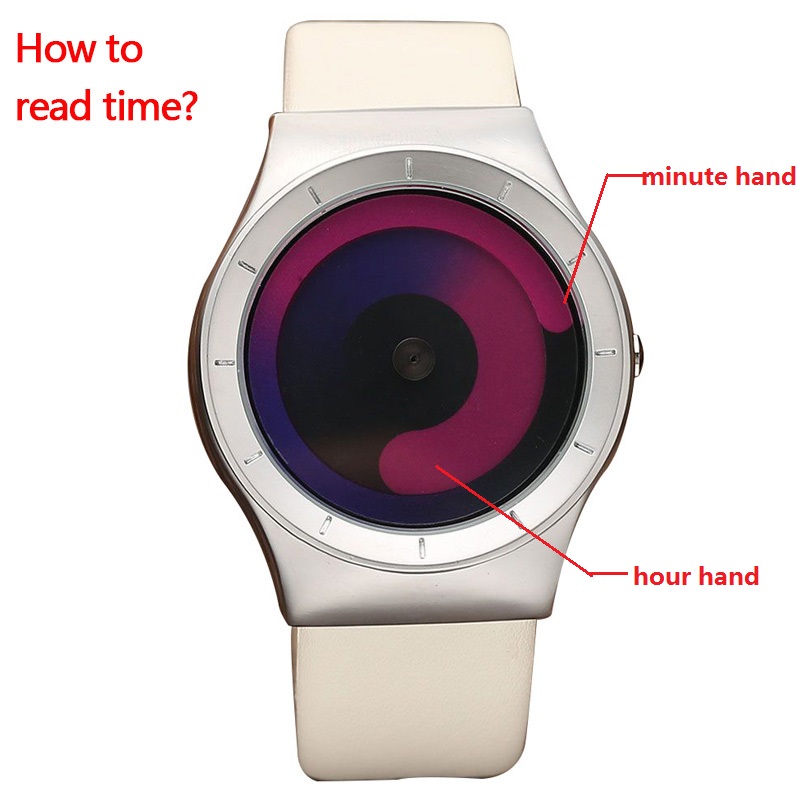 Unieke Draaitafel Minimalistische Creatieve Horloge Novel Stijlvolle Geek Sport Quartz Horloge Voor Mannen Vrouwen Relogio Masculino