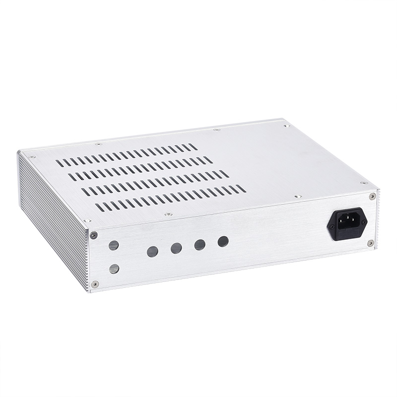 KSA-5 Zilver Alle Aluminium Hoofdtelefoon Versterker Chassis Power Amp Behuizing Mini Versterker Case DIY Doos