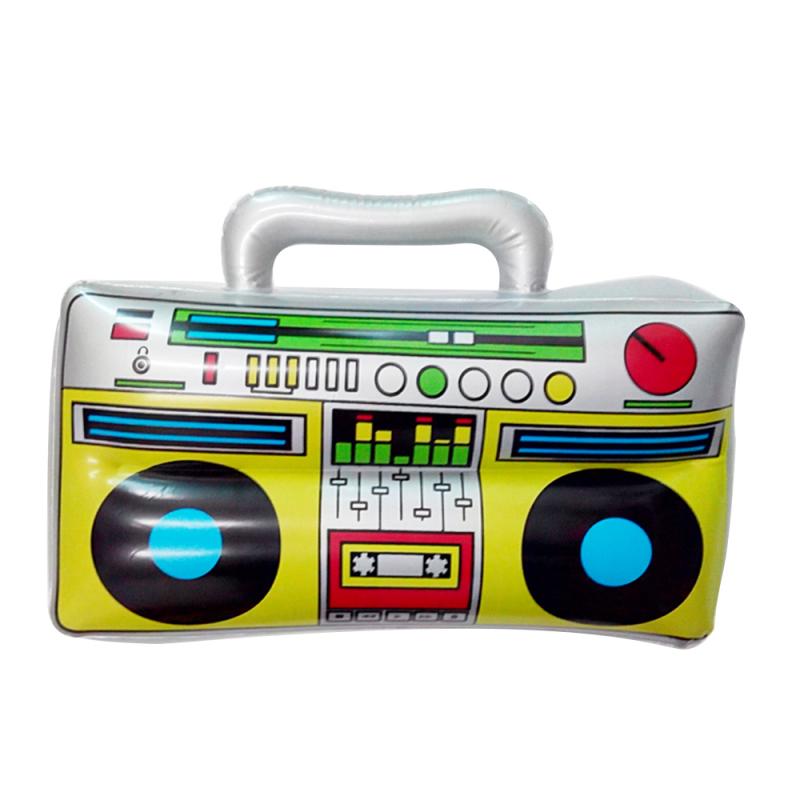 Zomer Opblaasbare Boom Box Blow Up Retro Mobiele Telefoon Water Game Swim Party Fancy Dress Accessoires Voor Mannen vrouwen: 02