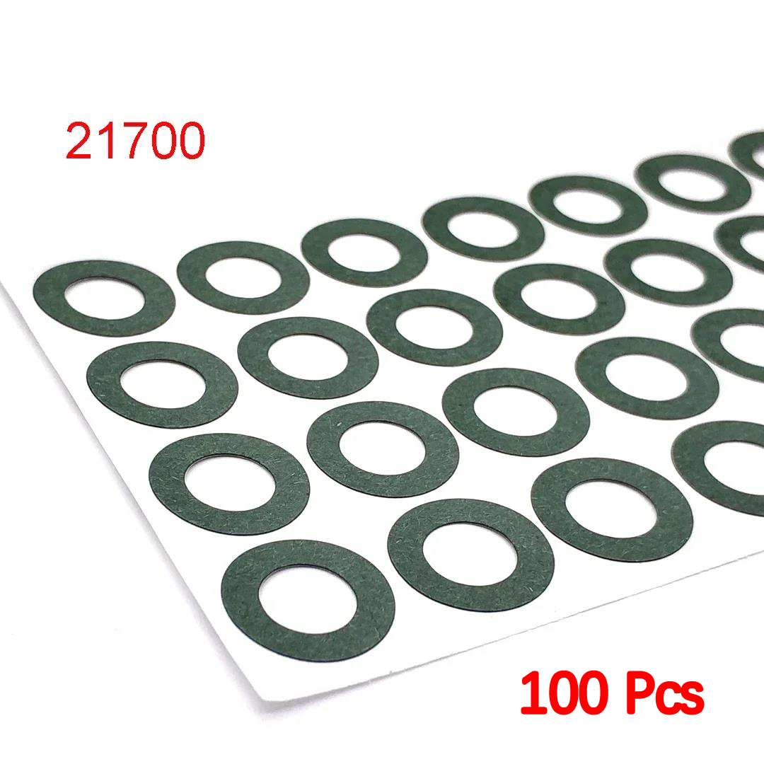 18650 21700 32650 Li-ion Battery Insulation Gasket Barley Paper Battery Pack Cell Insulating Glue Fish Electrode Insulated Pads: army green