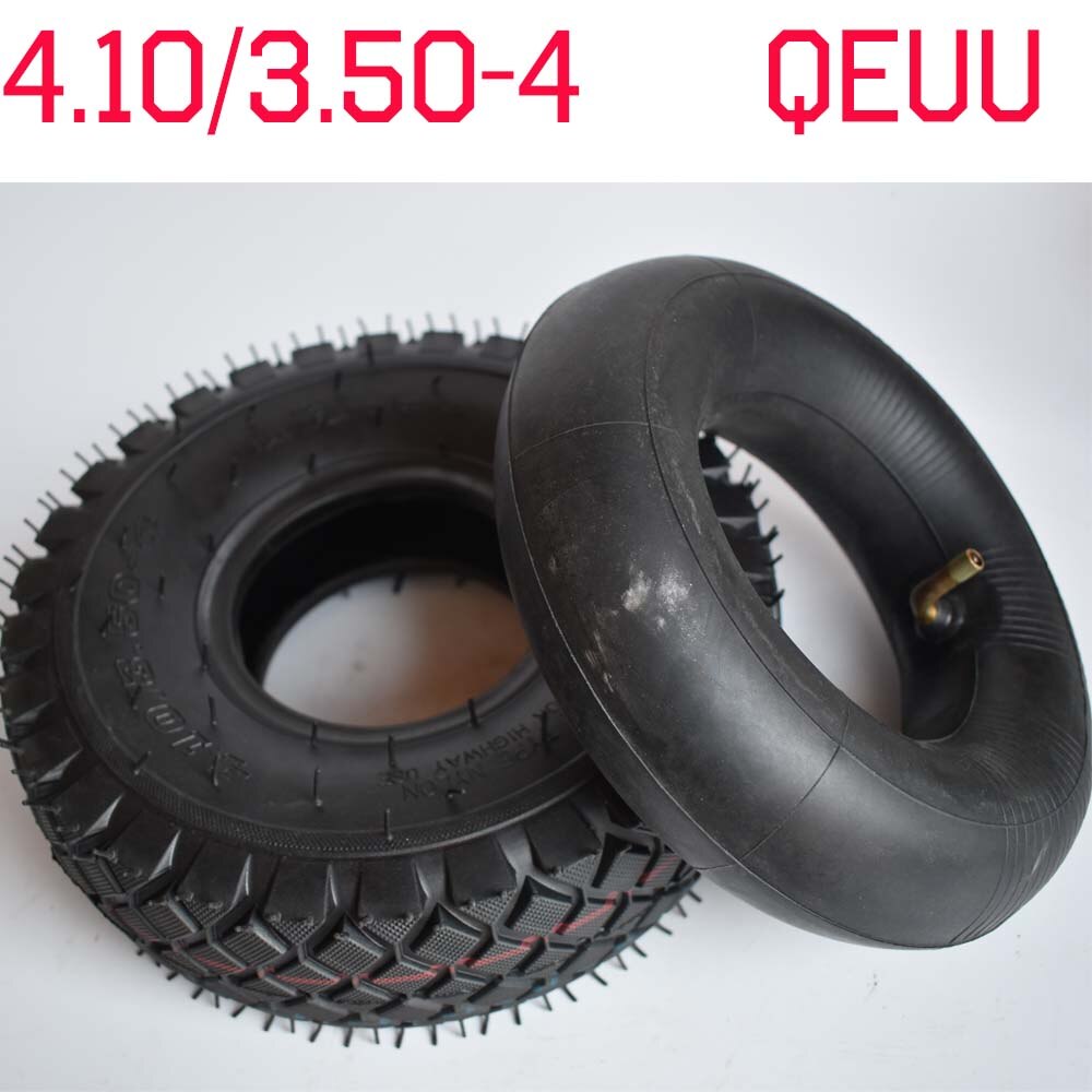 4.10/3.50-4 rengasta 410/ 350-4 rengasta ja sisäputki sopii sähköiseen skootteriin ， vaunu, sähköinen kolmipyörä, varastoauton 4.1/3.5-4 rengas