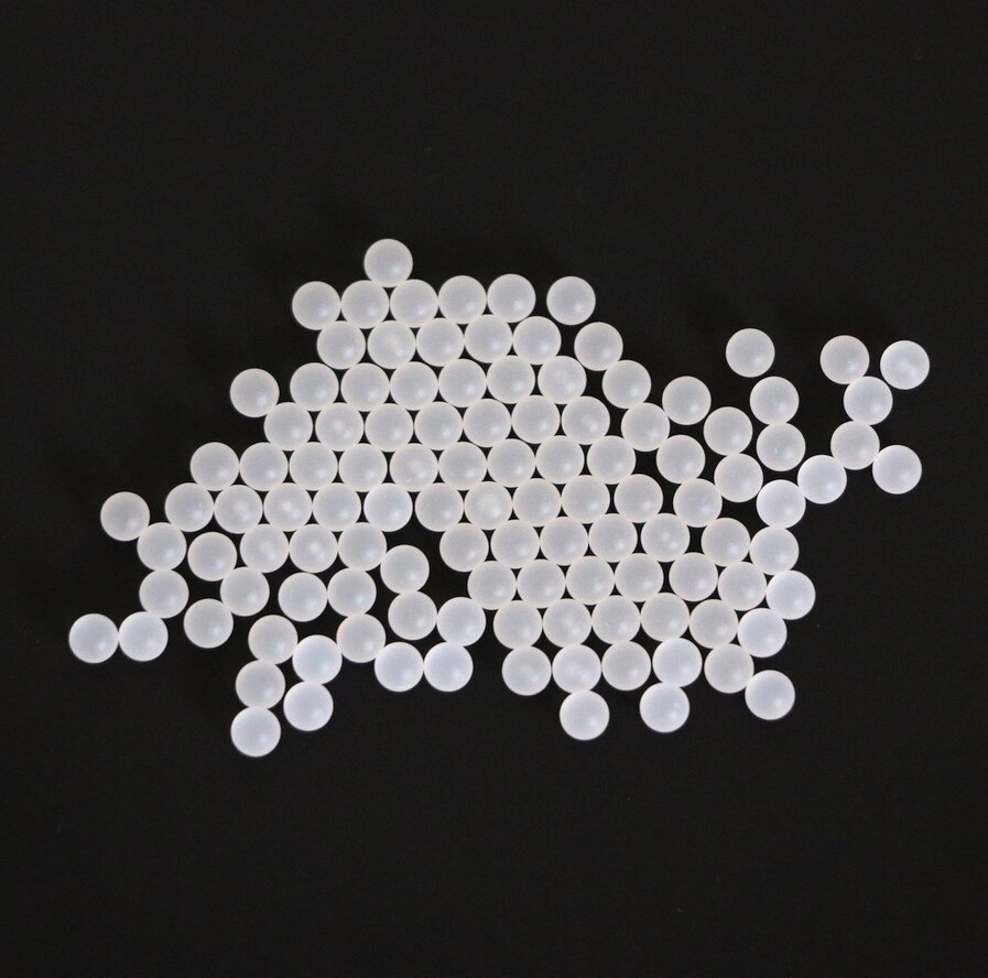 5mm 10PCS Polypropylene ( PP ) Sphere Solid Plastic Balls for Ball Valves and Low Load Bearings