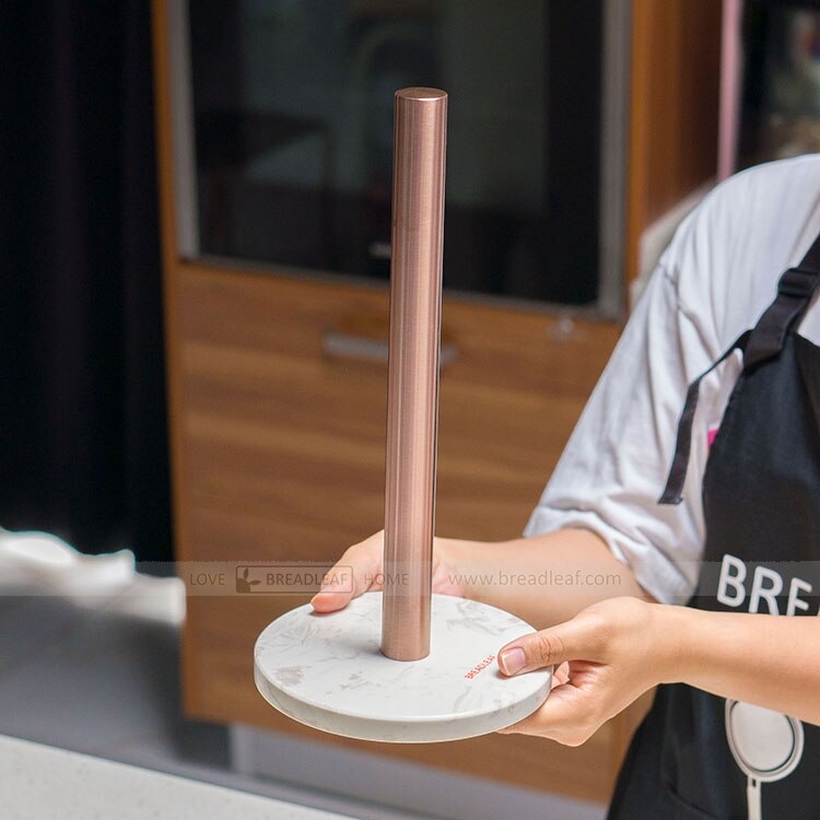 Rose gold gold marble tissue rack Nordic tissue ra... – Vicedeal