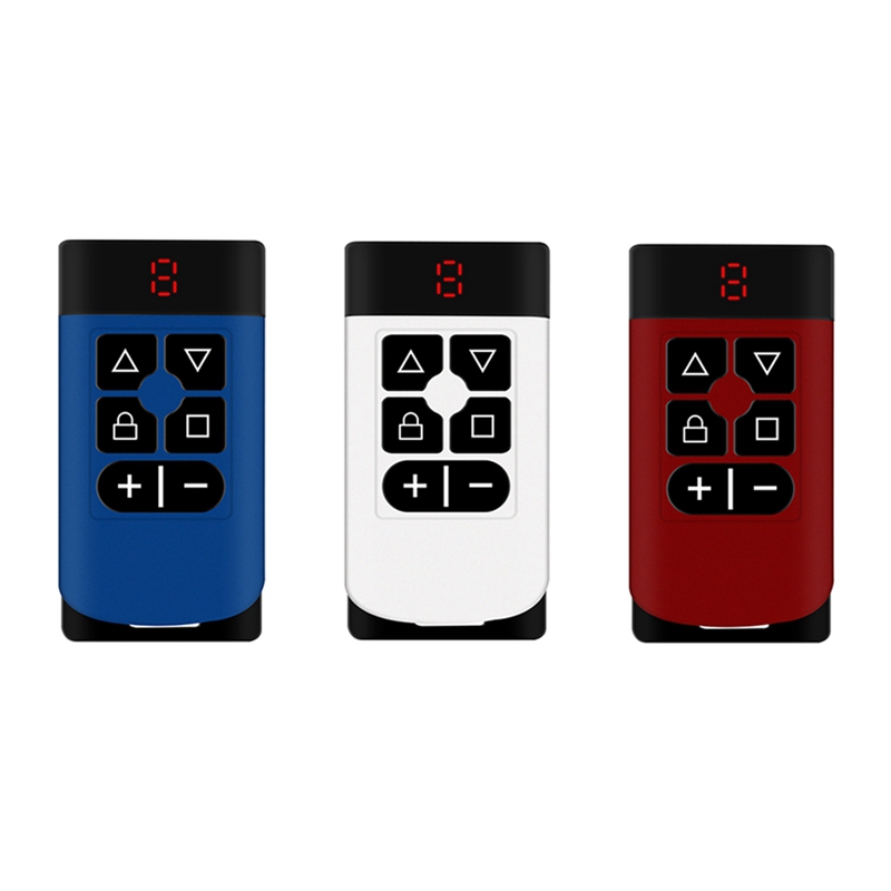 6-Button Garage Door Remote Control Duplicator 315MHZ-868MHZ Multi-Frequency Code Grabber Clone Gate Garage Door Opener B