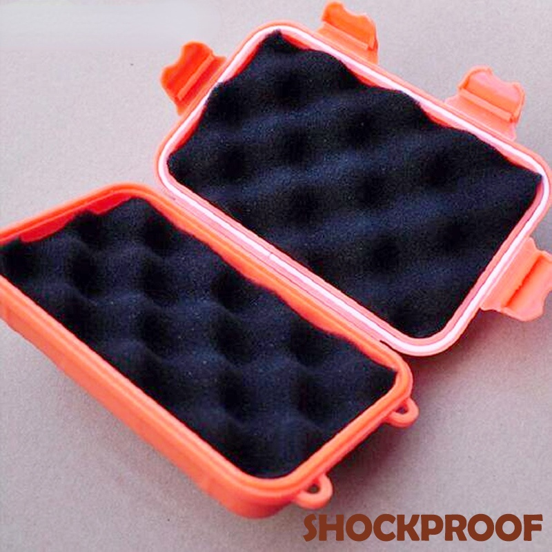 Outdoor Sealed Box Plastic Shockproof Bins Waterproof Box Travel Storage Kit Survival Case Valuables Electronic Gadget Container
