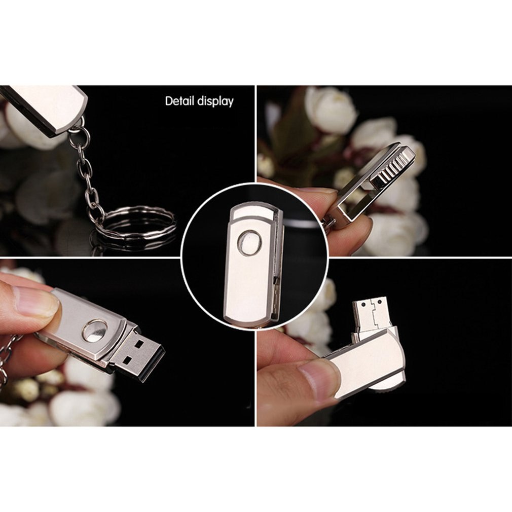 USB flash drive 4G 8G 16G 32G 64g metal USB flash drive U disk compact and light USB 2.0 high and low temperature resistant