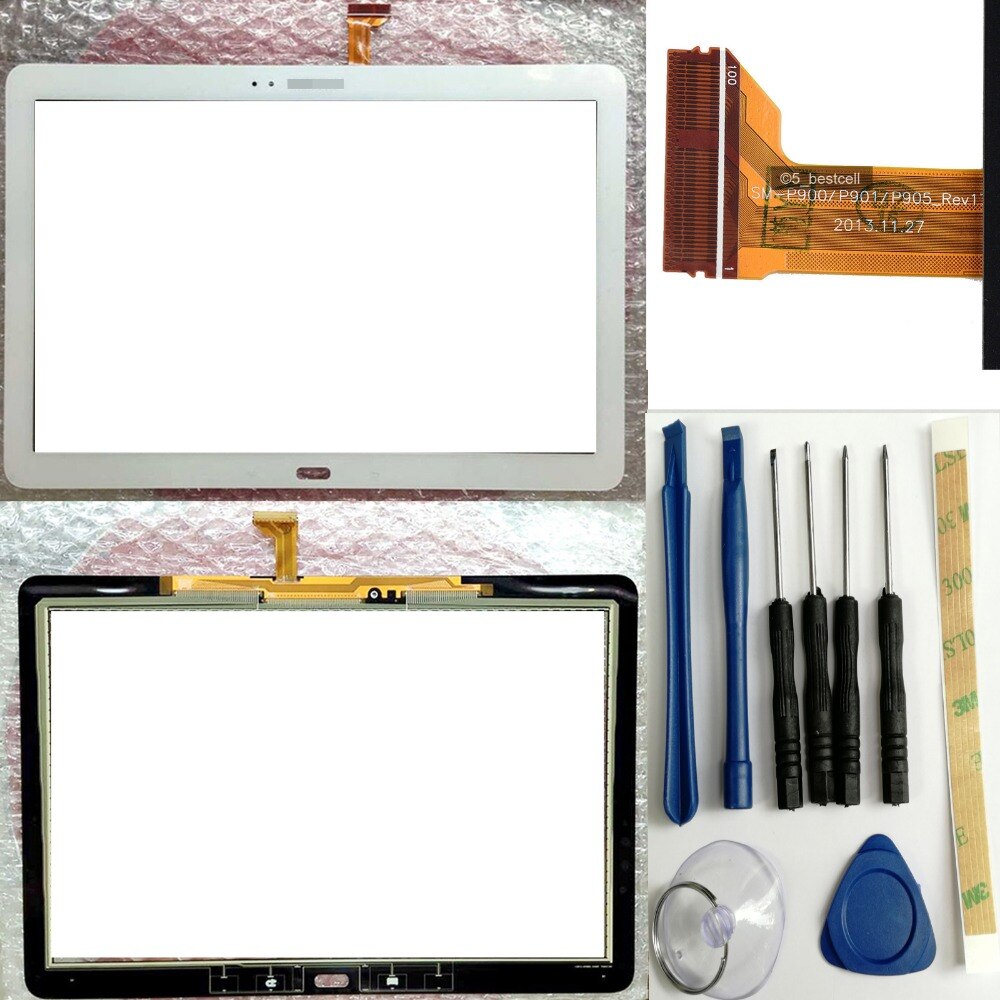 Shyueda 100%  samsung galaxy note pro 12.2 "  p900 p901 p905: n ulkoisen lasin kosketusnäytölle