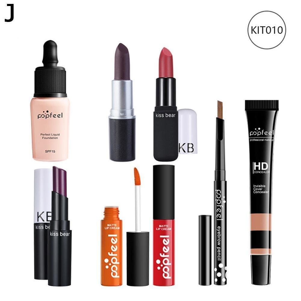 Multi-color Makeup set female beginner student novice light of set makeup combination cosmetic box full T8J0: J