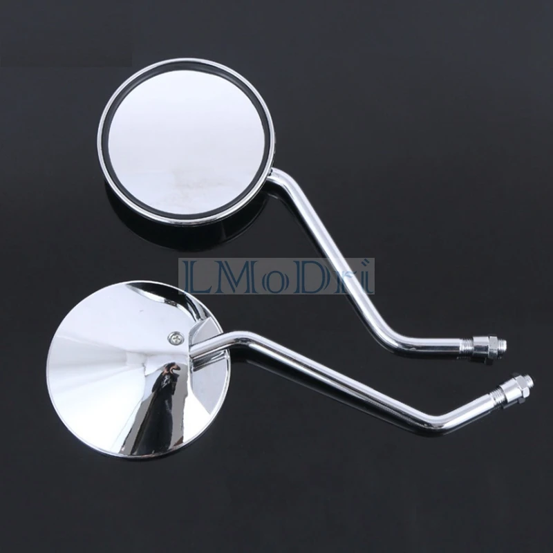 Espejo retrovisor Universal LMODRI para motocicleta, espejos retrovisores de 8mm y 10mm para Honda