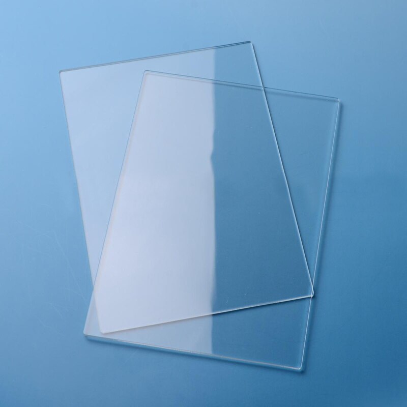 2pcs Generic Acrylic Transparent Cutting Plates 155mm*225mm*3mm For Big Shot