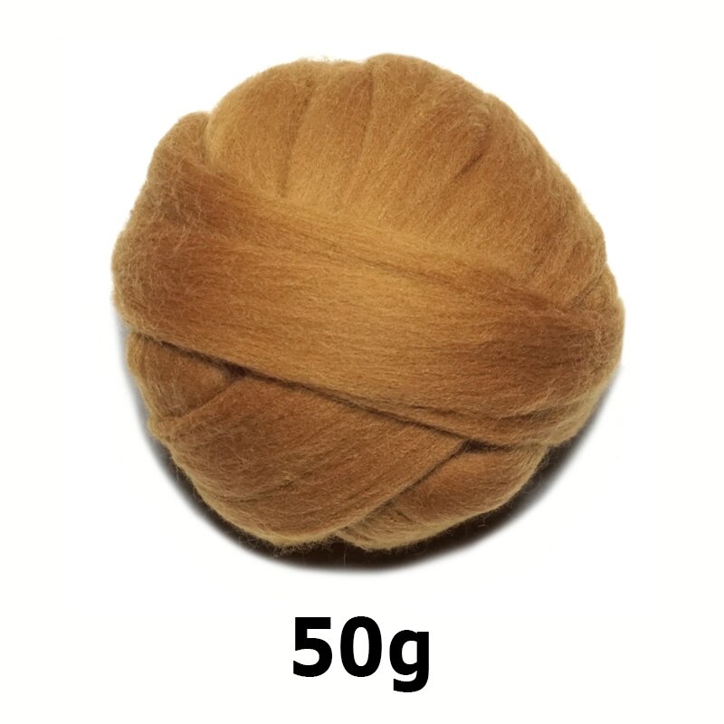 handmade Wool Felt for felting 50g Peru Perfect in Needle Felt 58#: 50g