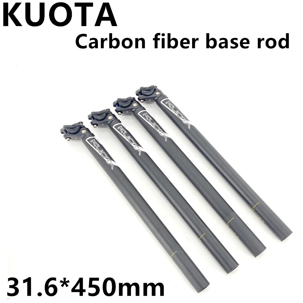 KUOTA Carbon MTB Bike seatpost seat tube Road Bicycle Seatpost Mountain Bike seatpost 31.6-450MM