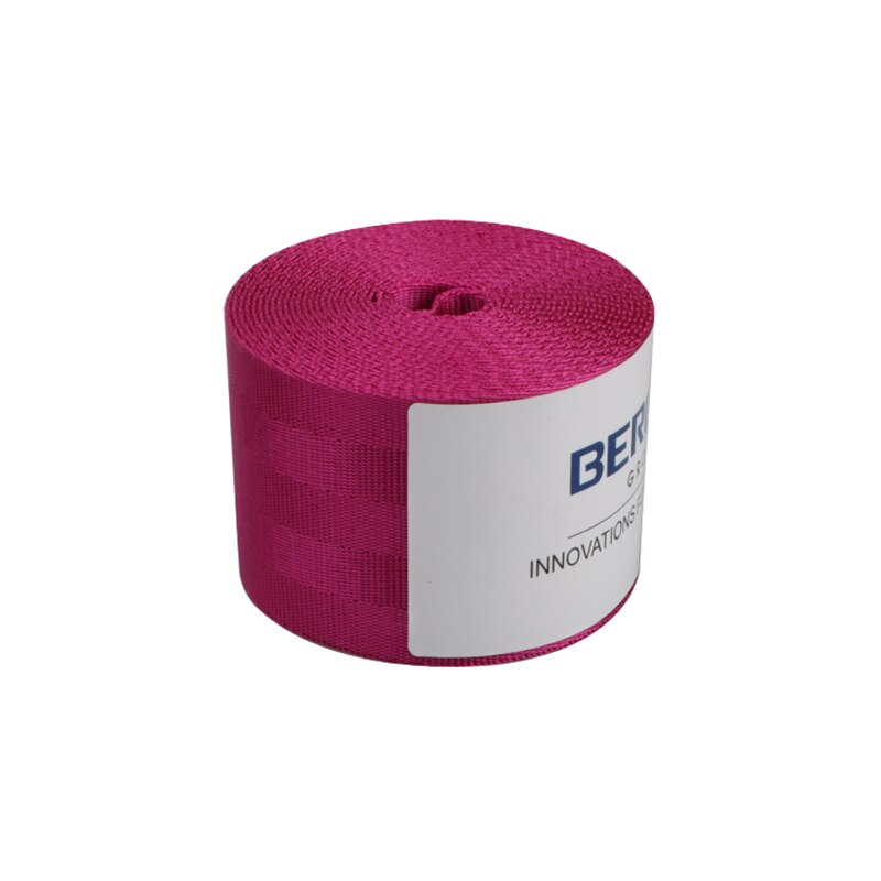 Correa de cinturón de seguridad para coche, cinturón de seguridad modificado para coche, arnés, mochila, cinta de Color A la , novedad: 4.8cmX3.5M Rose Red