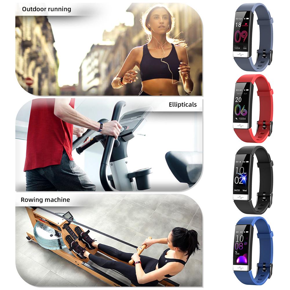 Smart Bracelet Y91 - Wodoodporna IP68 Smartwatch EKG PPG HRV Tętno - Ciśnienie Krwi - Przypomnienie WhatsApp