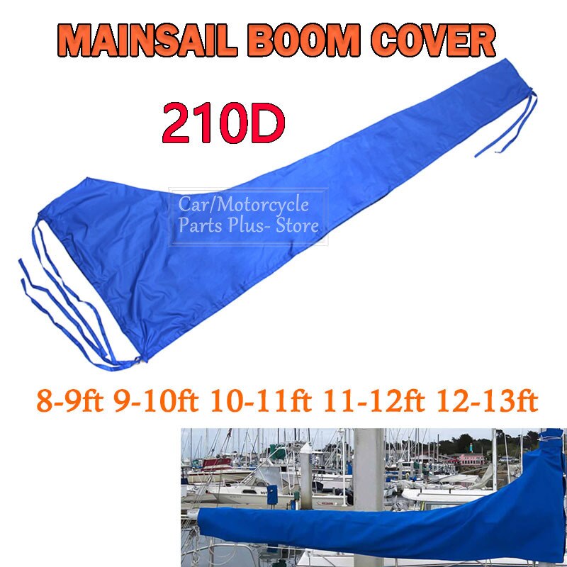 210D Mainsail Boom Cover Boot Cover Waterdicht Anti Uv Zonnescherm Stofdicht Boom Zeil Cover 8-9ft 9-10ft 10-11ft 11-12ft 12-13ft