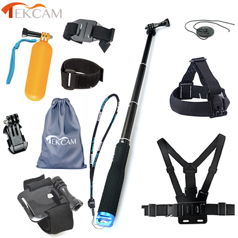Tekcam for SJCAM Accessories Strap Selfie Stick for SJCAM SJ4000 SJ5000 SJ6 Legend SJ7 Star SJ8 AIR SJ8 PRO SJ8 PLUS Action Cam: Type B