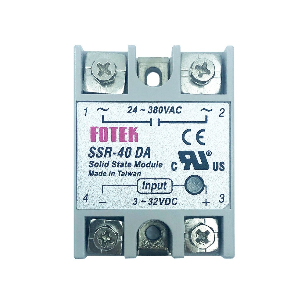 40A single-phase solid state relay module SSR-25DA DC control AC AC AC control AC small SSR-10DA SSR-40DA 10A 25A