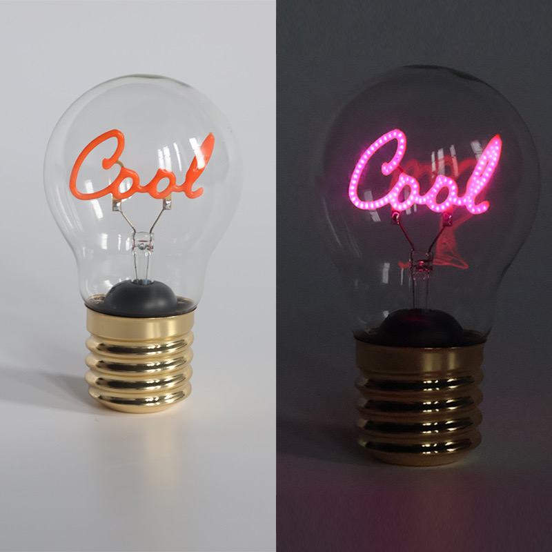 LED Edison Filament Bulbs Art Lights A70 5V Pink Dimmable E40 Charge 360 Degree Energy Decoration Lamps led lights: WHITE