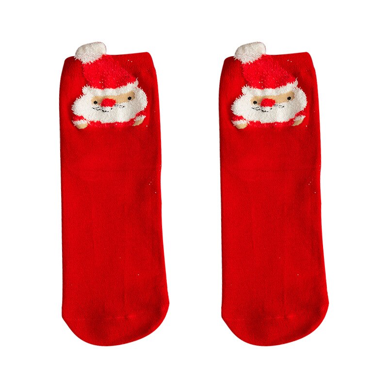 Kerstsokken dier cartoon vrouw schattig kerstman kerstboom sokken kawaii voor thuis ornament jaar kerst kind