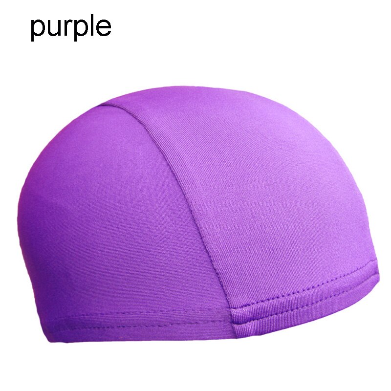 Soft Helmet Liner Quick-dry Skull Cap Under Helmet Cycling Headgear Bicycle Sports Breathable Beanie Adults Unisex D: Purple