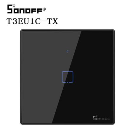 Sonoff tx  t2 t3 eu 1 2 3 -fach smart-wlan-schalter, kabelloser rf-wandschalter mit touch-timer, steuerbar über die ewelink-app, kompatibel mit alexa: Sonoff  t3 eu 1c