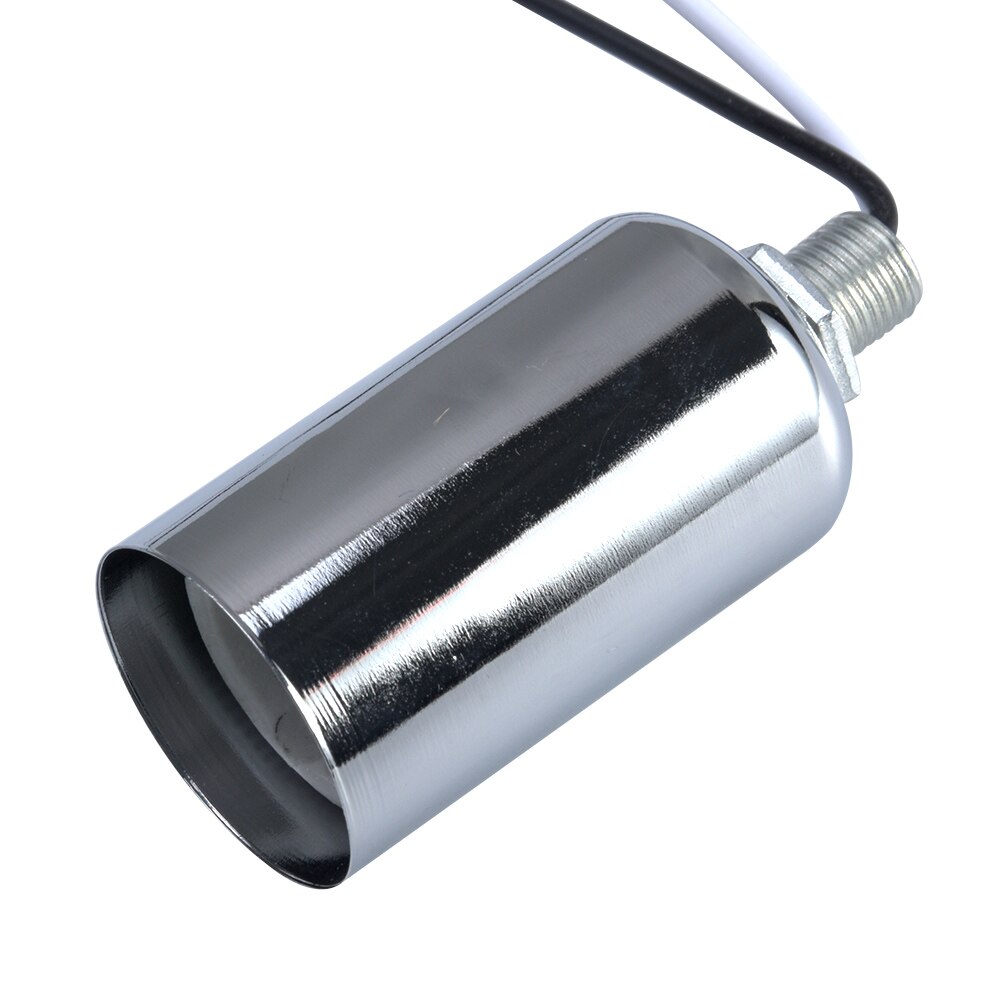 E27 E14 Ceramic Screw Base Round LED Light Bulb Lamp Socket Holder Adapter Light Bulbs Sockets black/white/gold/chrome